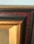 Textile Framed Oil on Board "Boy on Saddle", Mid-20th Century For Sale - Image 7 of 7