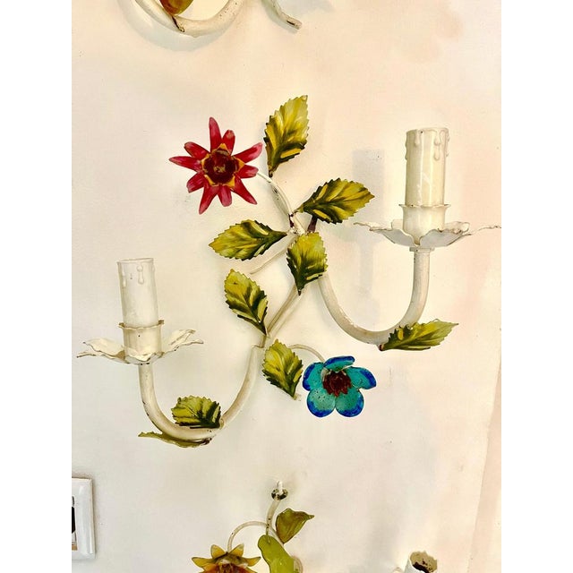 Banci Firenze is often cited as the leading manufacturer of Italian painted metal floral lighting from the 1960s, with...