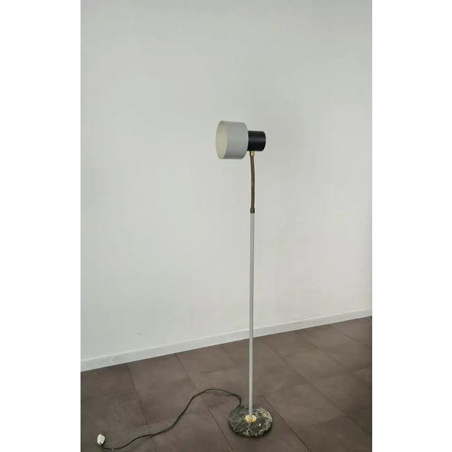 Italian Floor Lamp in Brass Aluminum from Stilux Milano, 1950s For Sale - Image 10 of 13