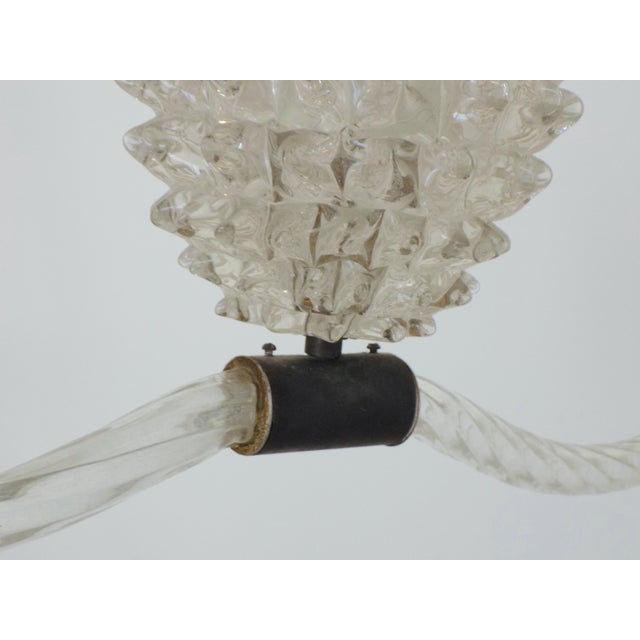 Vintage Pendant Lamp from Barovier & Toso, 1940s For Sale - Image 6 of 9