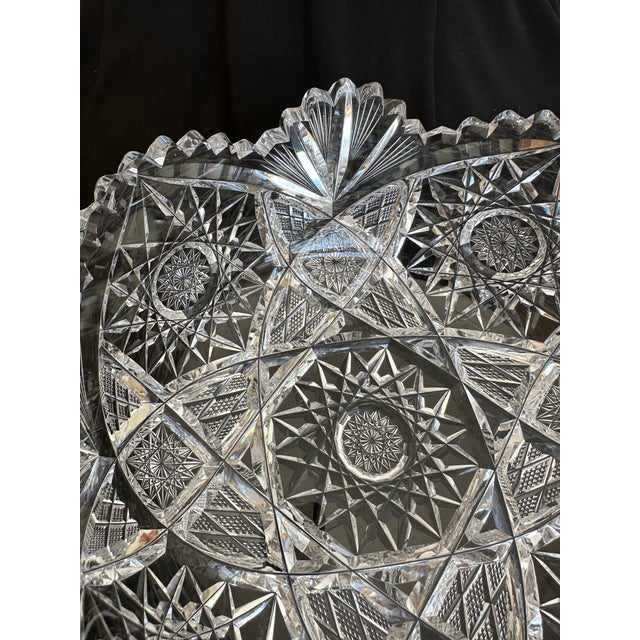 Antique Libbey Glass Company Sultana American Brilliant Period Cut