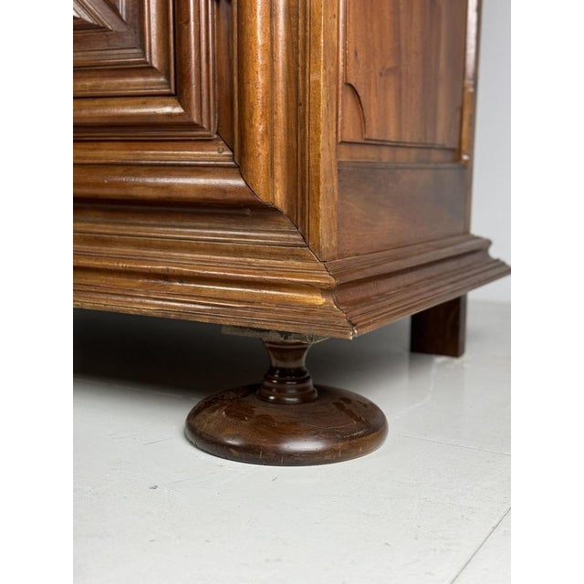 Burgundy Walnut Wardrobe, 1700s For Sale - Image 10 of 18