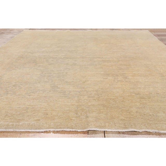 Vintage Pakistani Oushak Rug, 07'10 X 09'10 For Sale - Image 9 of 10