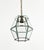 Mid-Century Pendant in Brass and Beveled Glass in the style of Adolf Loos, Italy, 1950s For Sale - Image 4 of 12