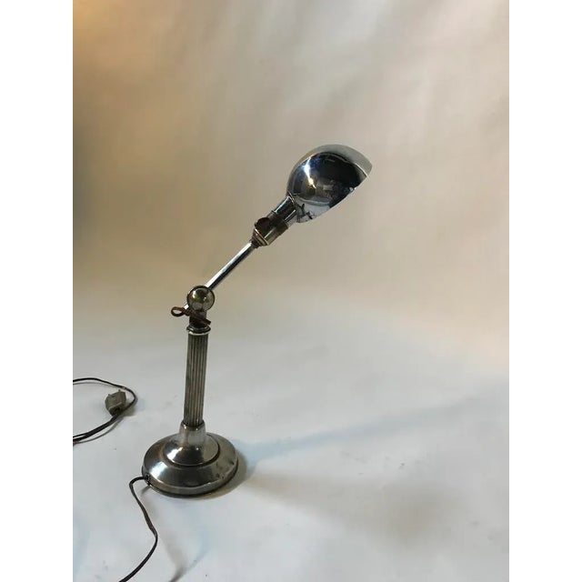 Gray Modernist Lamp, 1930s For Sale - Image 8 of 14