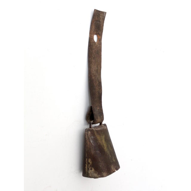 Metal Antique Cow Bell For Sale - Image 7 of 11