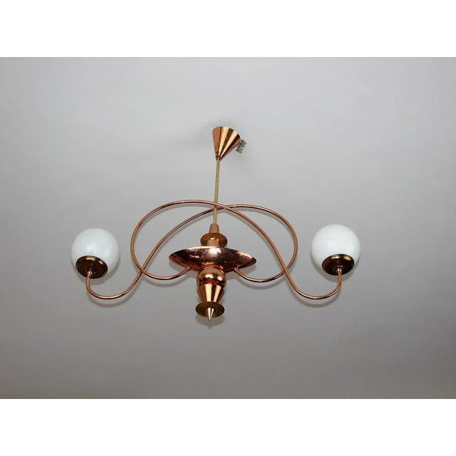Mid-Century Chandelier, 1960s For Sale - Image 11 of 11
