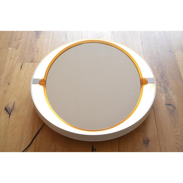 Space Age Model A41 Mirror with Lighting from Allibert, 1970s For Sale - Image 6 of 15