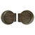 Silver Brutalist Push and Pull Round Door Handles in Aluminum and Bronze 1970s, Set of 2 For Sale - Image 8 of 8