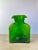 Mid-Century Modern Mid 20th Century Blenko Emerald Green Double Spout Water Bottle Pitcher For Sale - Image 3 of 9