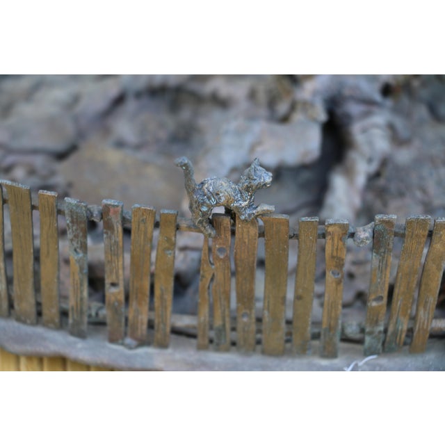 Vintage Bronze Sculpture Curtis Jere Style For Sale - Image 12 of 12