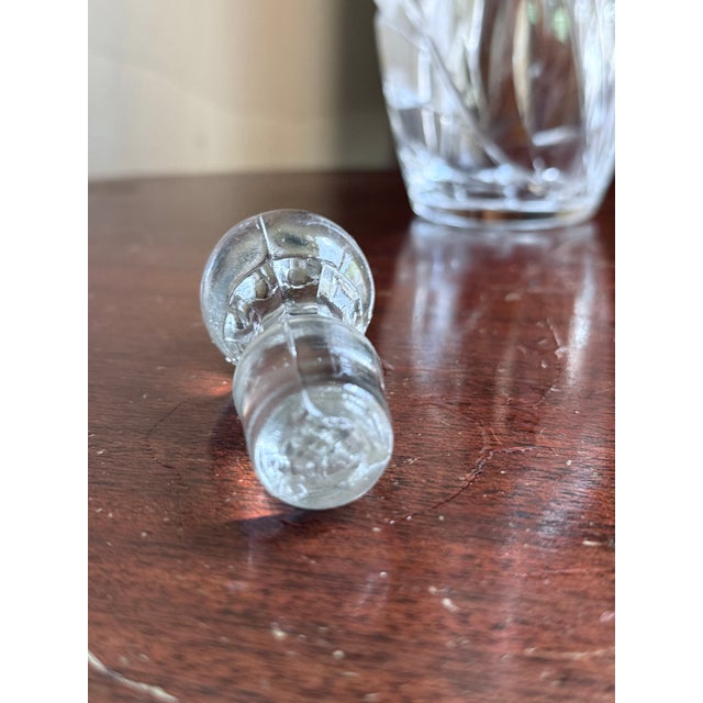 Mid 20th Century Mid Century Modern Crystal Decanter For Sale In New York - Image 6 of 11