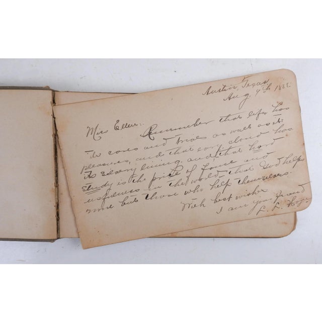 Late 19th Century Kate Greenaway Style Illustrated Autograph Book Album For Sale - Image 11 of 11