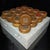 Amber Vintage Chinese Natural Ox Horn Xiangqi (Chinese Chess) Set With Silk Presentation Box For Sale - Image 8 of 9