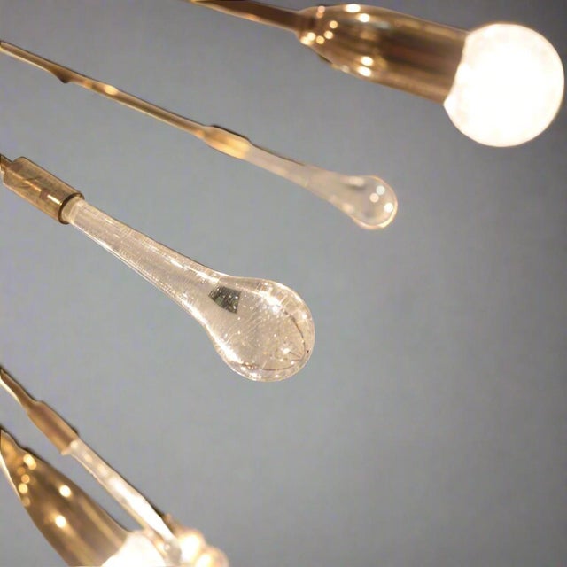 1960s 1960s Twenty Light Modernist Sputnik Chandelier For Sale - Image 5 of 5