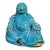 Ceramic Buddha Kangxi (1662-1722) Turquoise Glaze Qing K’ang Hsi Celestial Blue For Sale