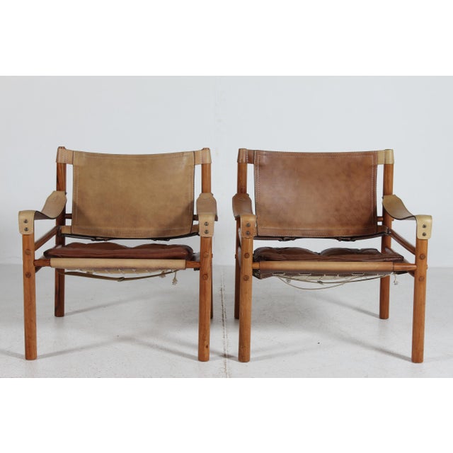 Scirocco 2 Safari Chairs from Norell AB, Sweden, 1970s, Set of 2 For Sale - Image 6 of 15