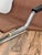 Late 20th Century Vintage Uchida Z Chair Japanese Modern Chrome Sling Lounge Chair With Headrest For Sale - Image 5 of 9