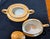 Art Deco Vintage Art Deco Czech Lusterware Sugar and Creamer Set by Bell China, Czechoslovakia For Sale - Image 3 of 3