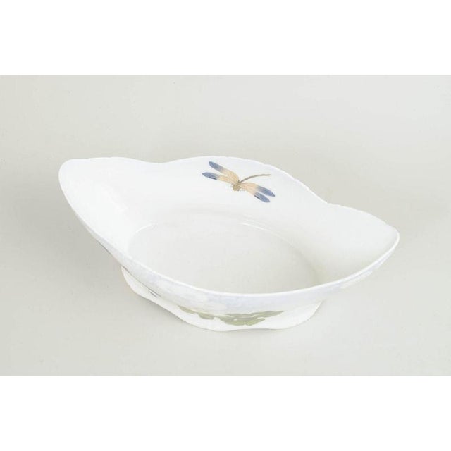 Antique jardinière, Art Nouveau, early 20th century Model 1061/711, 1st quality. Softly shaped porcelain jardiniere...