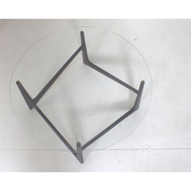 Sculptural Coffee Table in the style of Ico Parisi, 1950s, in Very Good conditions. Designed 1950 to 1959