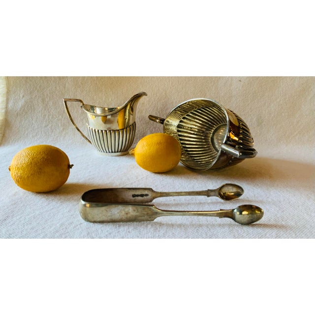 Antique English Silver Plate Georgian Revival 3-Piece Tea Service, Thomas Wilkinson & Co. Birmingham, Engraved Great War Wedding Gift, c.1919 For Sale - Image 18 of 18