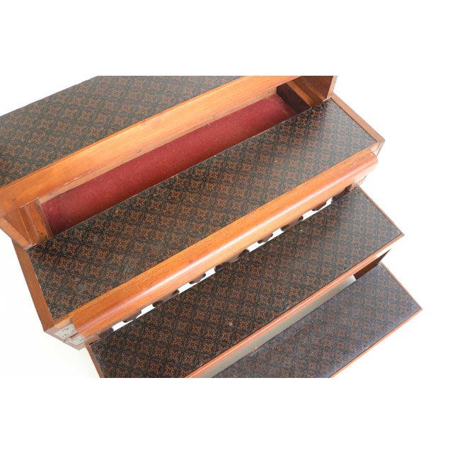 Antique French Gothic Revival Wood Hall Bench, 1880s For Sale - Image 18 of 18