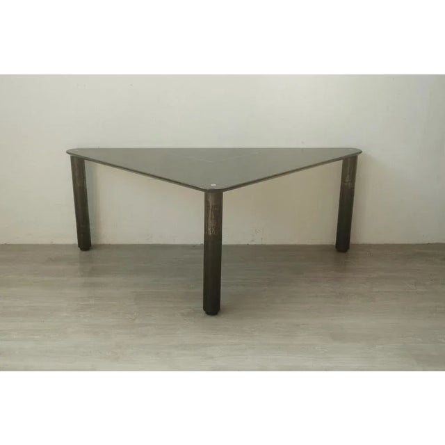 Triangular Desk Table, 1990s For Sale - Image 4 of 13