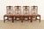 Henredon Georgian Carved Mahogany Dining Chairs, Set of Four For Sale - Image 14 of 14