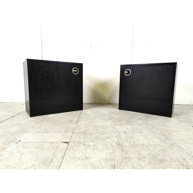 Bedside Cabinets, 1970s, Set of 2 For Sale - Image 4 of 12