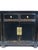 Wood Distressed Antique Black 95" Long Sideboard Buffet Table For Sale - Image 7 of 8