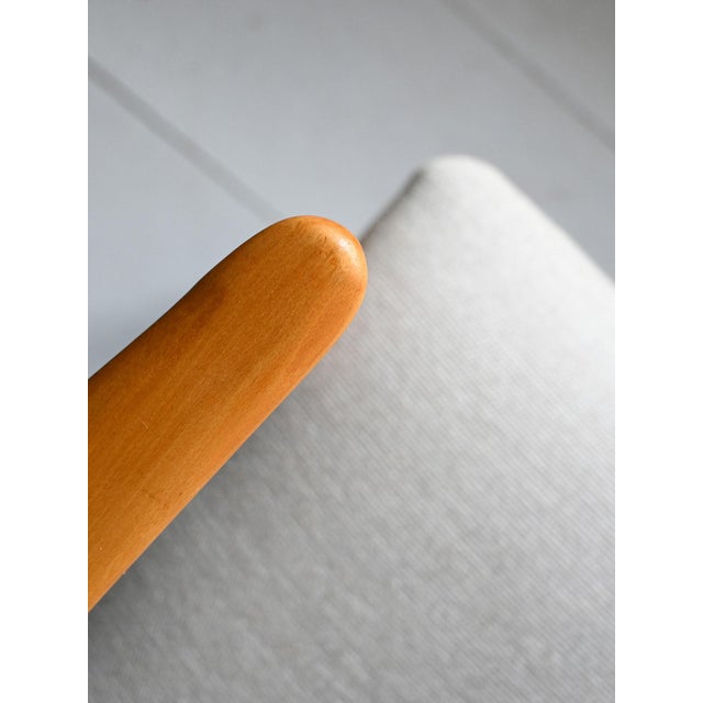 Set of Mid-Century Modern Scandinavian Oak Armchairs, 1960s For Sale - Image 6 of 9