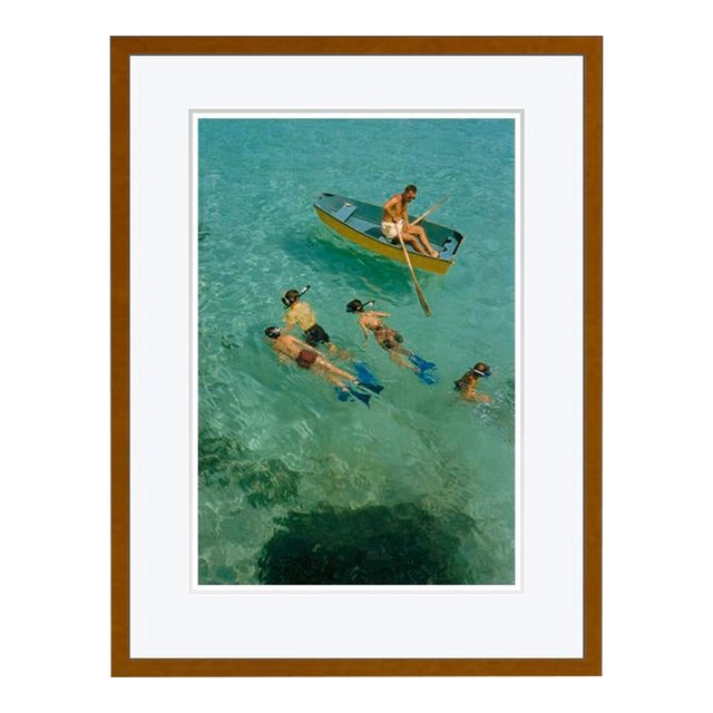 Snorkelling 1956 by Toni Frissell Framed For Sale