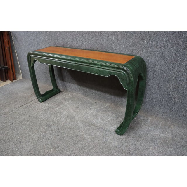 Late 20th Century Henredon Chinoiserie Console For Sale - Image 5 of 11