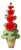 The Green Vase Double Hollyhock Plant in Red For Sale