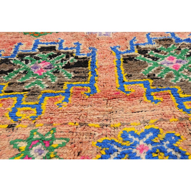 Late 20th Century Vintage Boujad Moroccan Rug, 05'10 X 11'07 For Sale - Image 5 of 10