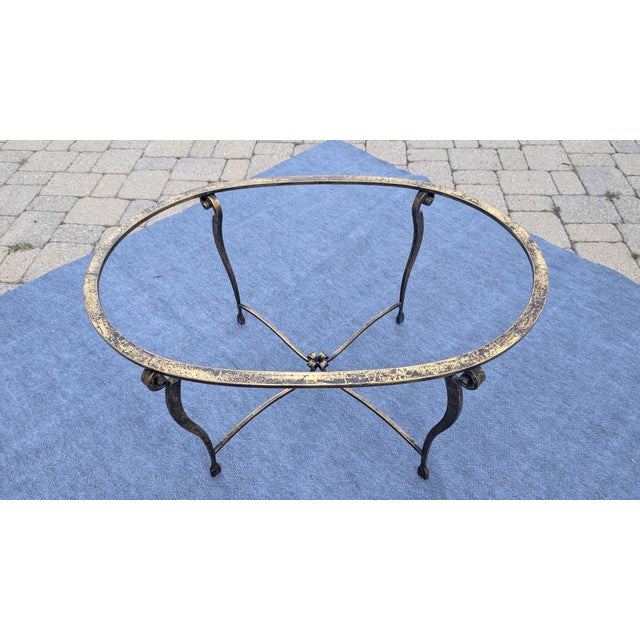 French 1980s Erwin Gruen Coffee Table For Sale - Image 3 of 6