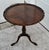 Mahogany Tilt Top Table Vintage Chippendale Pie Crust Edge Pedestal 3 Leg For Sale - Image 11 of 13