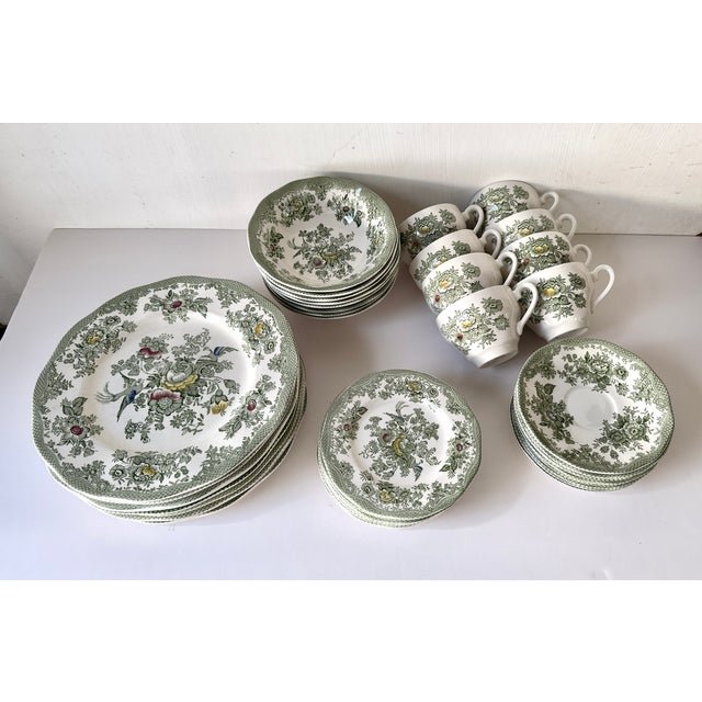 1960s Mid-Century Modern Enoch Wedgwood Tunstall Kent Dinnerware Set- 40 Pieces For Sale - Image 12 of 12