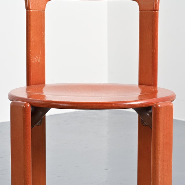 1970s Dining Chairs by Bruno Rey for Dietiker, 1970s, Set of 4 For Sale - Image 5 of 16