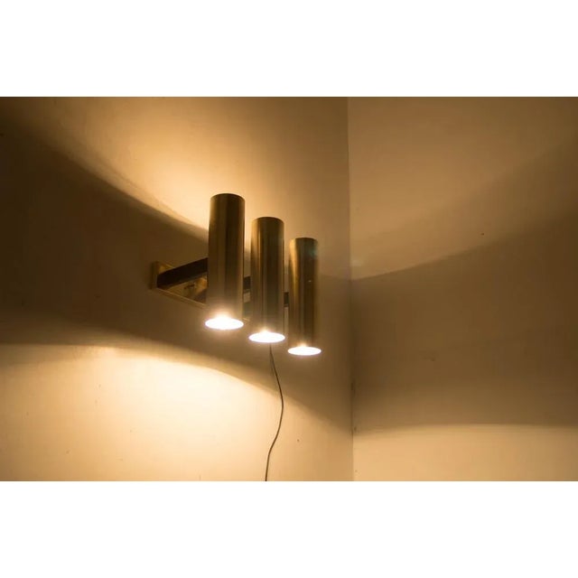 Brass Wall Lamp, 1970s For Sale - Image 9 of 12