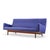 Mid-Century Modern Jens Risom Model U-150 Mid Century Walnut Bracket Back Sofa For Sale - Image 3 of 9
