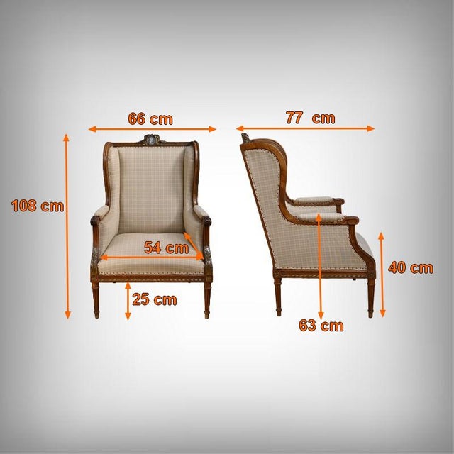 Antique Walnut Armchair For Sale - Image 17 of 18