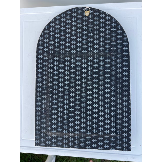 Vintage Moroccan Arch Door Wall Mirror For Sale - Image 4 of 6