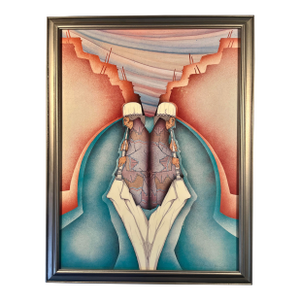 1984 Amado Maurilio Pena Jr. "Music at Angel Fire" Signed Print, Framed
