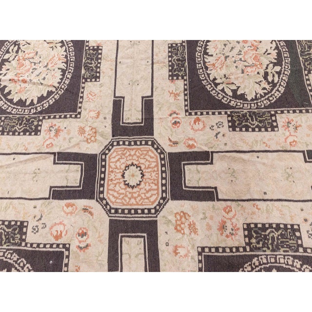 Early 21st Century Contemporary Traditional European Inspired Bessarabian Rug by Doris Leslie Blau For Sale - Image 5 of 9