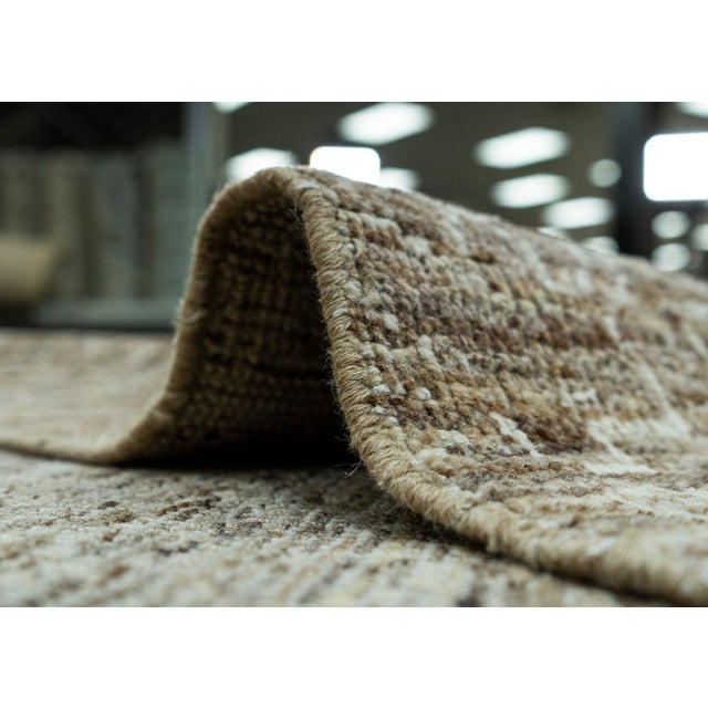 Textile Turkish Modern Handmade Rug 8'10" x 11'5" #20519 For Sale - Image 7 of 8