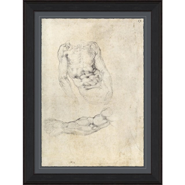 Figurative Figure Study Framed Art Print For Sale - Image 3 of 3