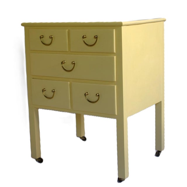 Small Vintage Chest of Drawers on Wheels by Josef Frank for Home & Garden, 1920s For Sale - Image 11 of 16