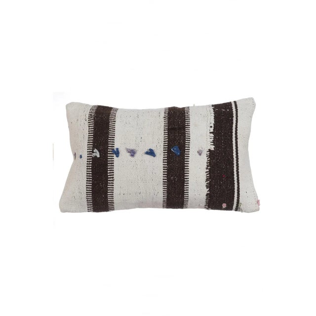 Striped Kilim Pillow Cover For Sale - Image 4 of 4